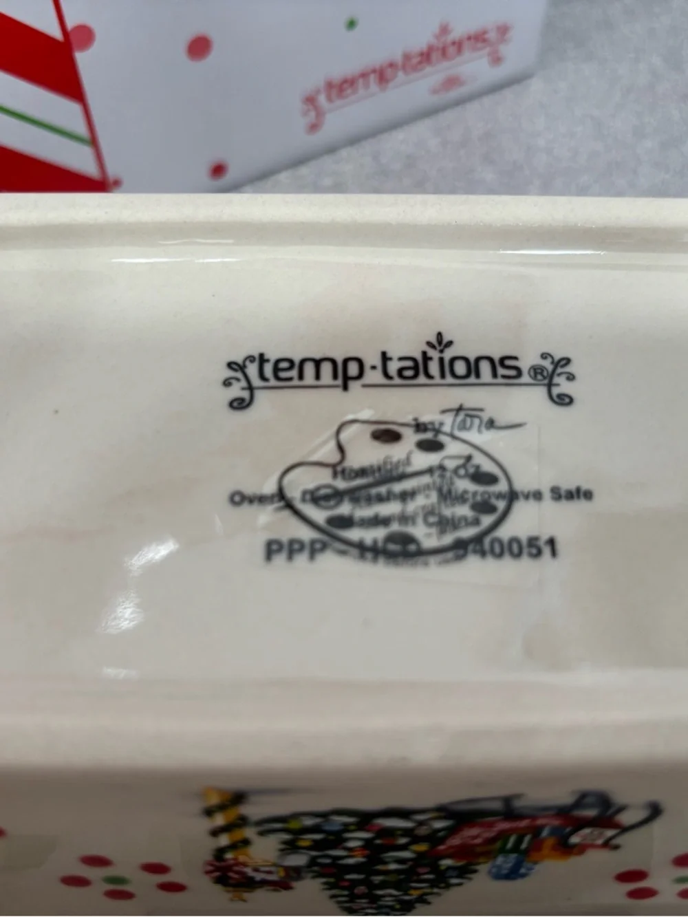 Temp-Tations Holiday 12oz Mini Loaf Bakers Set of 4 with Gift Boxes
